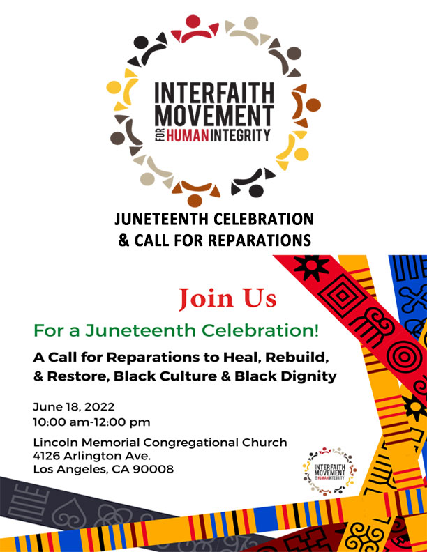 Join Us JuneTeenth Celebration | Reparations Conversations!