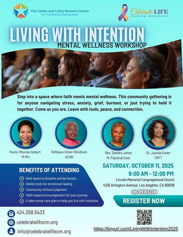 Living With Intention | Mental Health Workshop