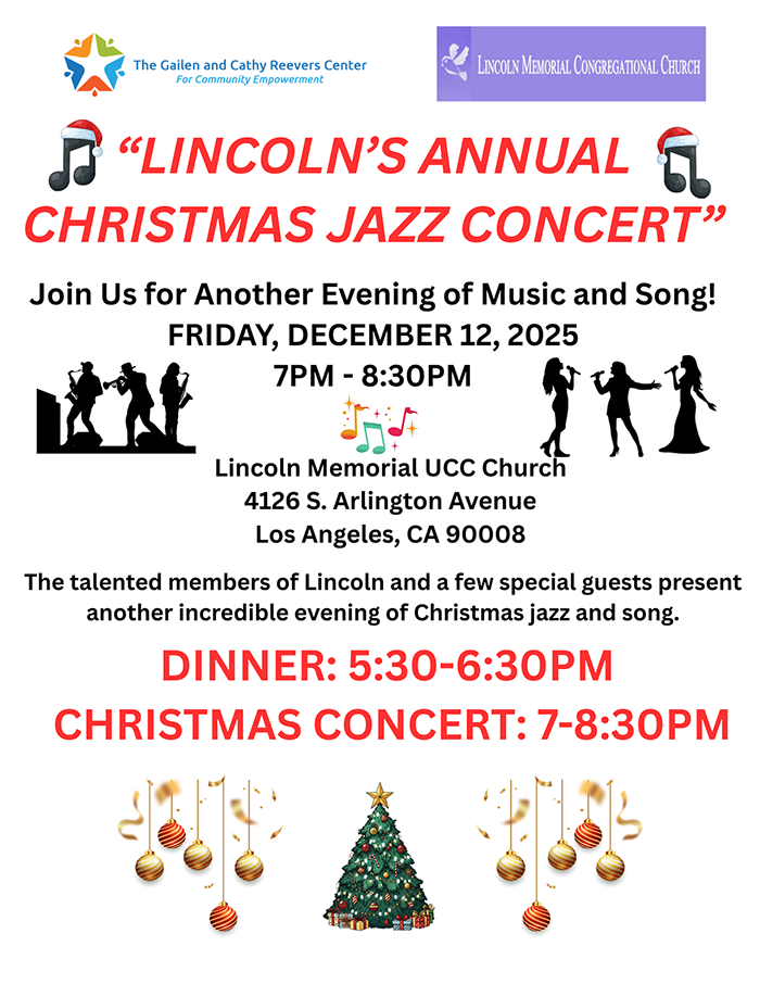 Lincoln's Annual Christmas Jazz Concert