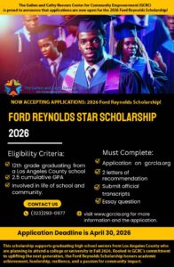 Ford Reynolds Star Scholarship