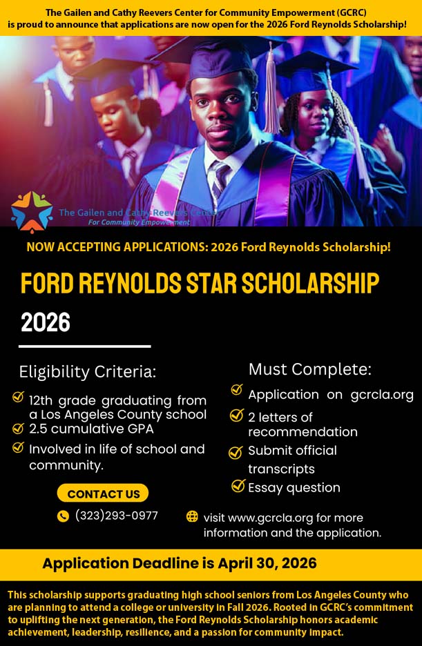 Ford Reynolds Star Scholarship