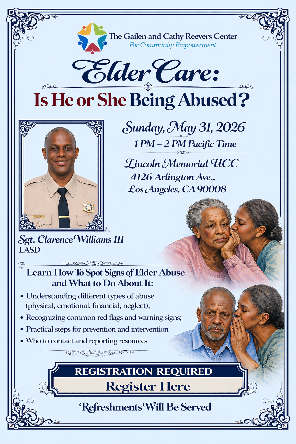 Elder Care Is He or She Being Abused?